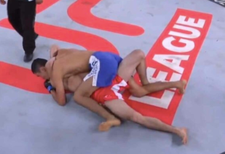WATCH: MMA Fighter Finishes Rare Ezekiel Submission from the Bottom