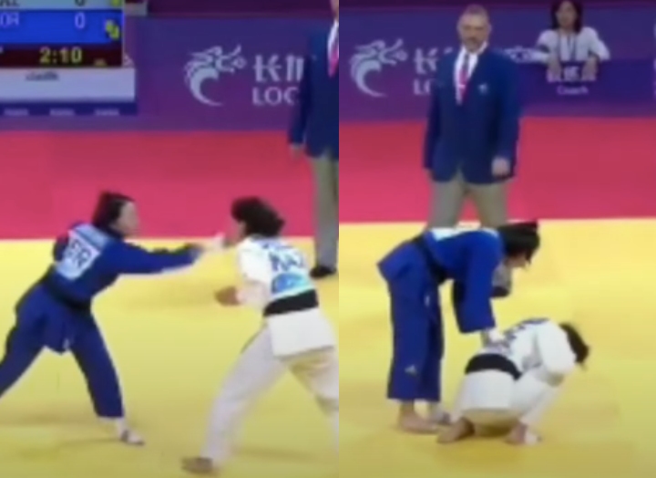 South Korean Judoka Disqualified after Slapping Opponent