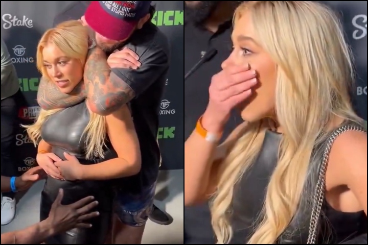 Dillon Danis Chokes Out OF Model Elle Brooke: “That’s So Much Better Than Dr*gs”