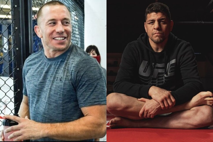 Nick Diaz Denies Pulling Out Of Grappling Match With Georges St-Pierre