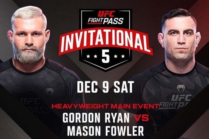 UFC Fight Pass Invitational 5: Gordon Ryan vs Mason Fowler Announced