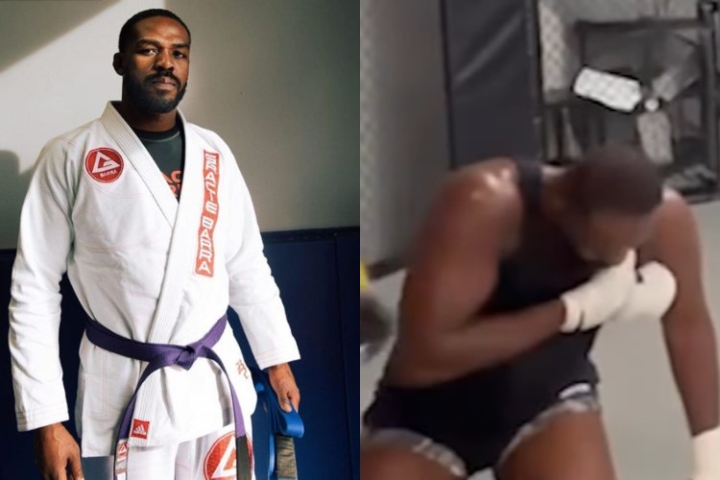 [WATCH] Jon Jones Injures Shoulder Due To Takedown Attempt, Out Of UFC 295