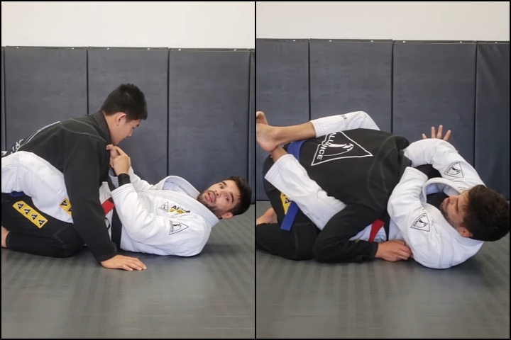 Here’s How To Do The BJJ Loop Choke From Closed Guard