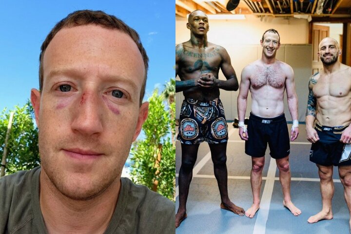 Mark Zuckerberg Shows Black Eyes After MMA Session: “Sparring Got Out Of Hand”
