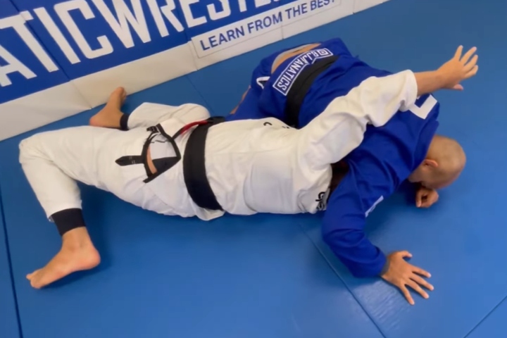 Rayron Gracie Shows A Great Way To Escape Side Control (& Take The Back)