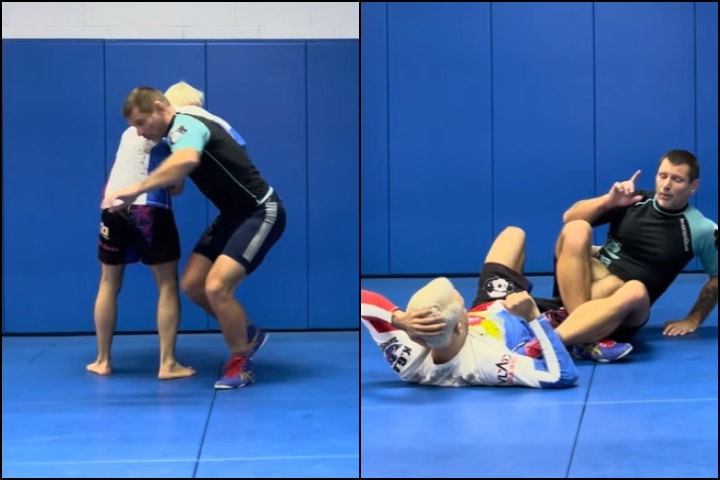 This Duck Under To 50/50 Heel Hook Is As Unexpected As It Gets