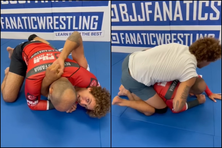 Here’s A Tricky Back Take From Bottom Half Guard – You’ve Got To Learn How To Do It