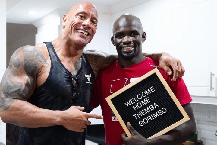 Inspired By The Rock, UFC Fighter Themba Gorimbo Aims To Pay Forward His “Head Start” In Life