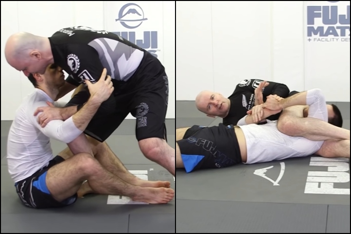 Here’s How To Hit The Side Triangle Choke – While Guard Passing
