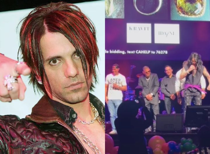 Magician Criss Angel Promoted to ‘Purple Belt in MMA’ on Stage by Frank Mir