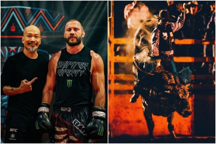 Donald “Cowboy” Cerrone Takes On Dana White’s $100k Bull Riding Challenge