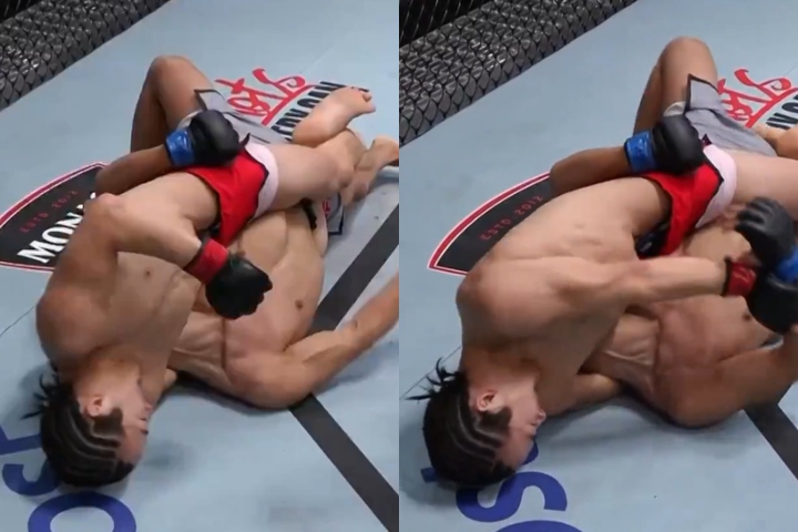 [WATCH] Japanese MMA Fighter Attempts An Ultra-Rare Executioner Submission