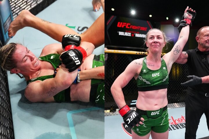 [WATCH] Molly McCann Pops Diana Belbita’s Arm With Nasty Armbar At UFC 85