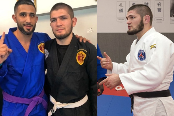The Time Khabib Nurmagomedov Visited a BJJ Academy & Insisted on Wearing a White Belt
