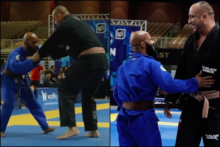 The Gi Takedown Mighty Mouse Used Against a Much Larger Opponent at Pans