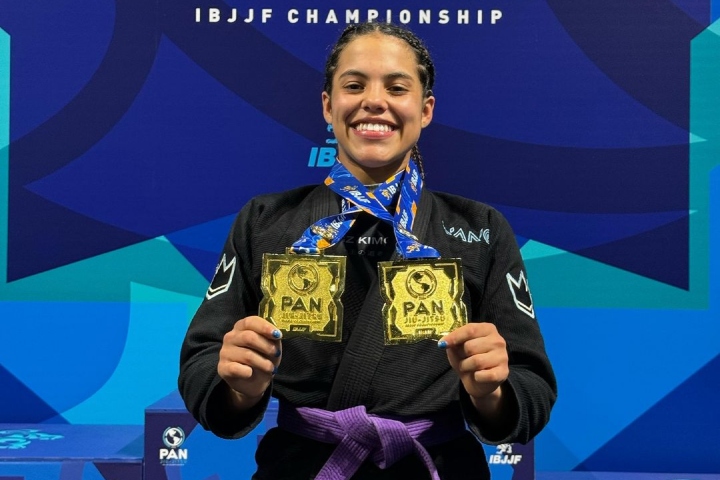 Andre Galvao’s Daughter – Sarah Galvao – Wins IBJJF Pan Championship 2024 Purple Belt Double Gold