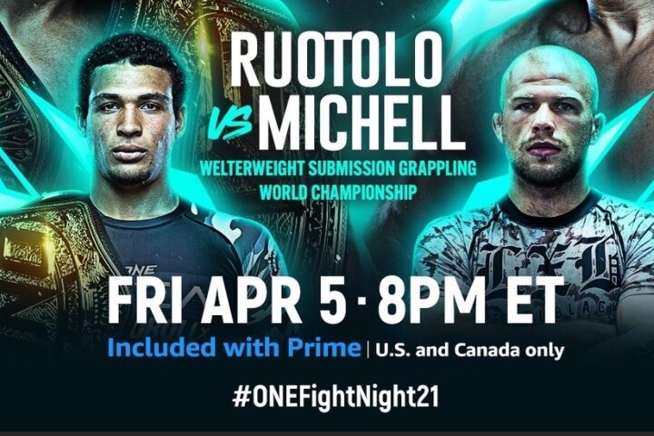 Tye Ruotolo Set To Defend ONE Submission Grappling World Title vs Izaak Michell on April 5