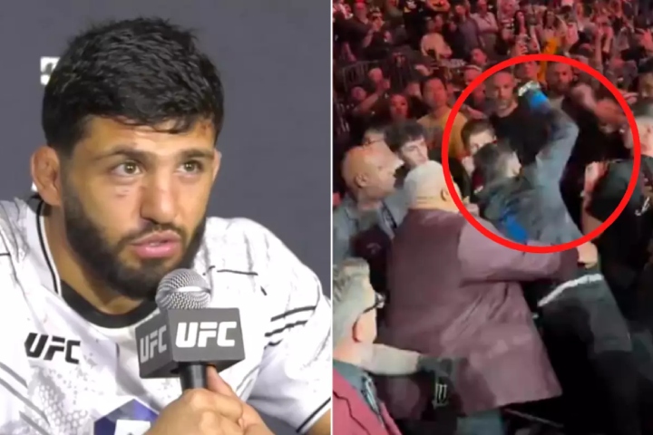 [WATCH] UFC’s Arman Tsarukyan Punches Fan During Walkout