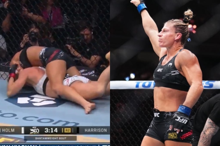 [WATCH] Kayla Harrison Mauls & Submits Holly Holm With RNC