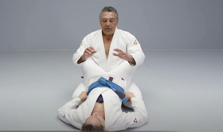 Rickson Gracie Shows How To Apply Pressure in the Guard