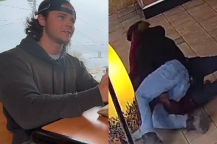 [WATCH] Wrestler Throws & Subdues Suspect Who Was Assaulting Subway Staff