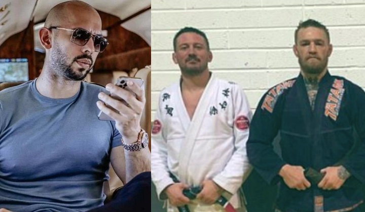 Conor McGregor’s Coach Blasts Andrew Tate’s Claim That ‘BJJ is Useless in the Street’