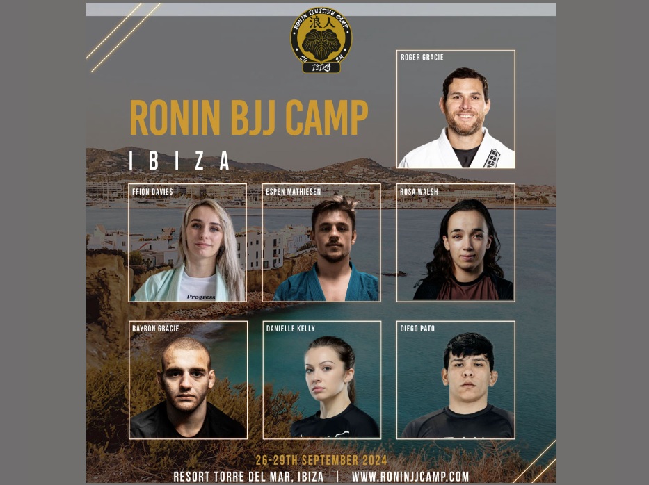 The GOAT & a Constellation of Athletes at Ronin BJJ Summer Camp in Ibiza