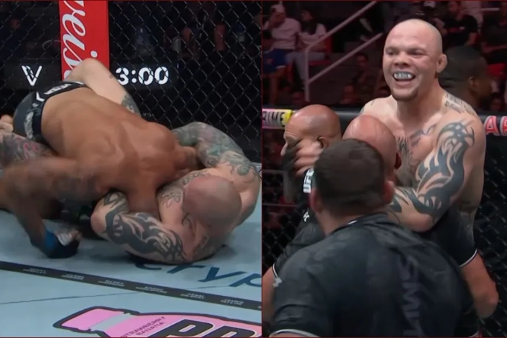 [WATCH] Anthony Smith Hits Quick Guillotine Choke At UFC 301