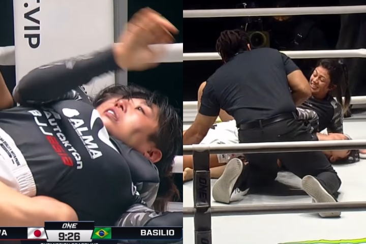 [WATCH] Bianca Basilio Puts Opponent To Sleep With RNC In 35 Seconds At ONE Fight Night 22