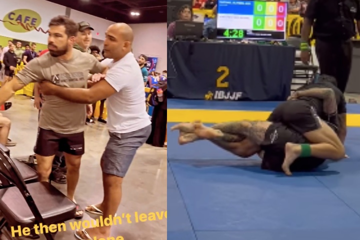 UFC Vet Raphael Asuncao Insults & Spits at 10th Planet Black Belt Because of “Lockdown” Knee Reap at IBJJF Tournament